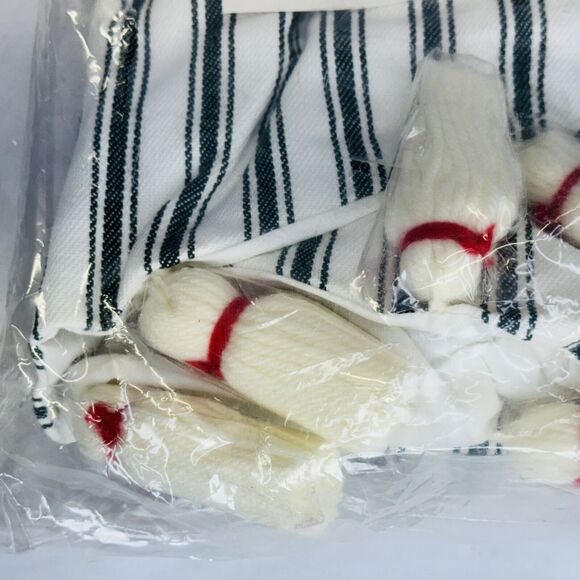 Hearth & Hand With Magnolia Green Striped Tree Skirt 46" - 58" Christmas NEW - Picture 5 of 10